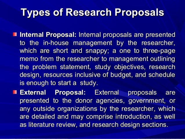 develop a research proposal