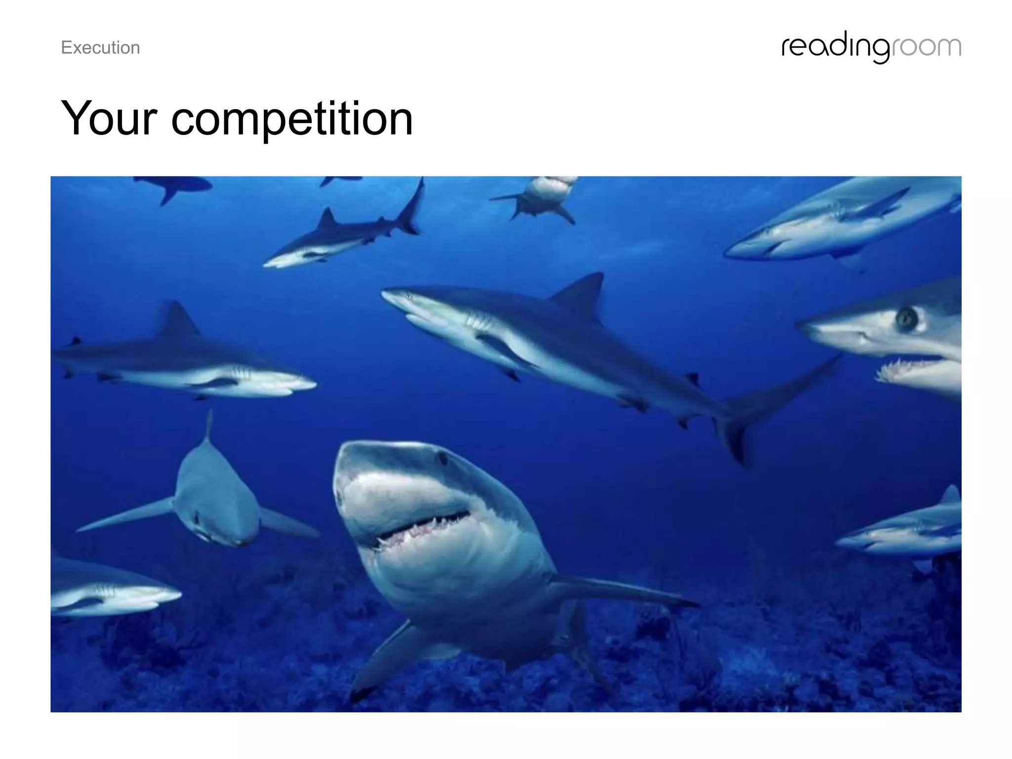 Your competition
Execution
 