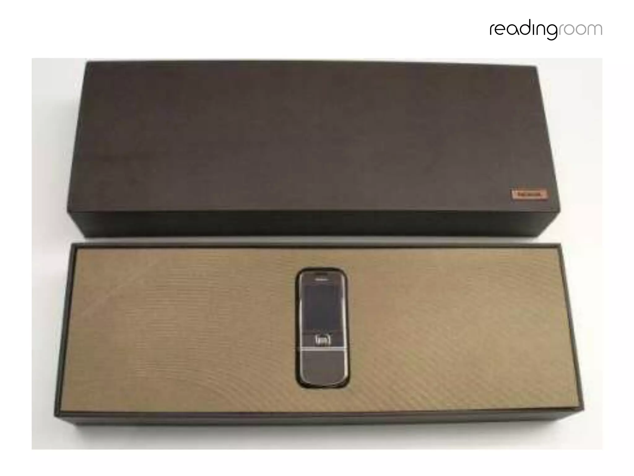 Nokia = great design style
 