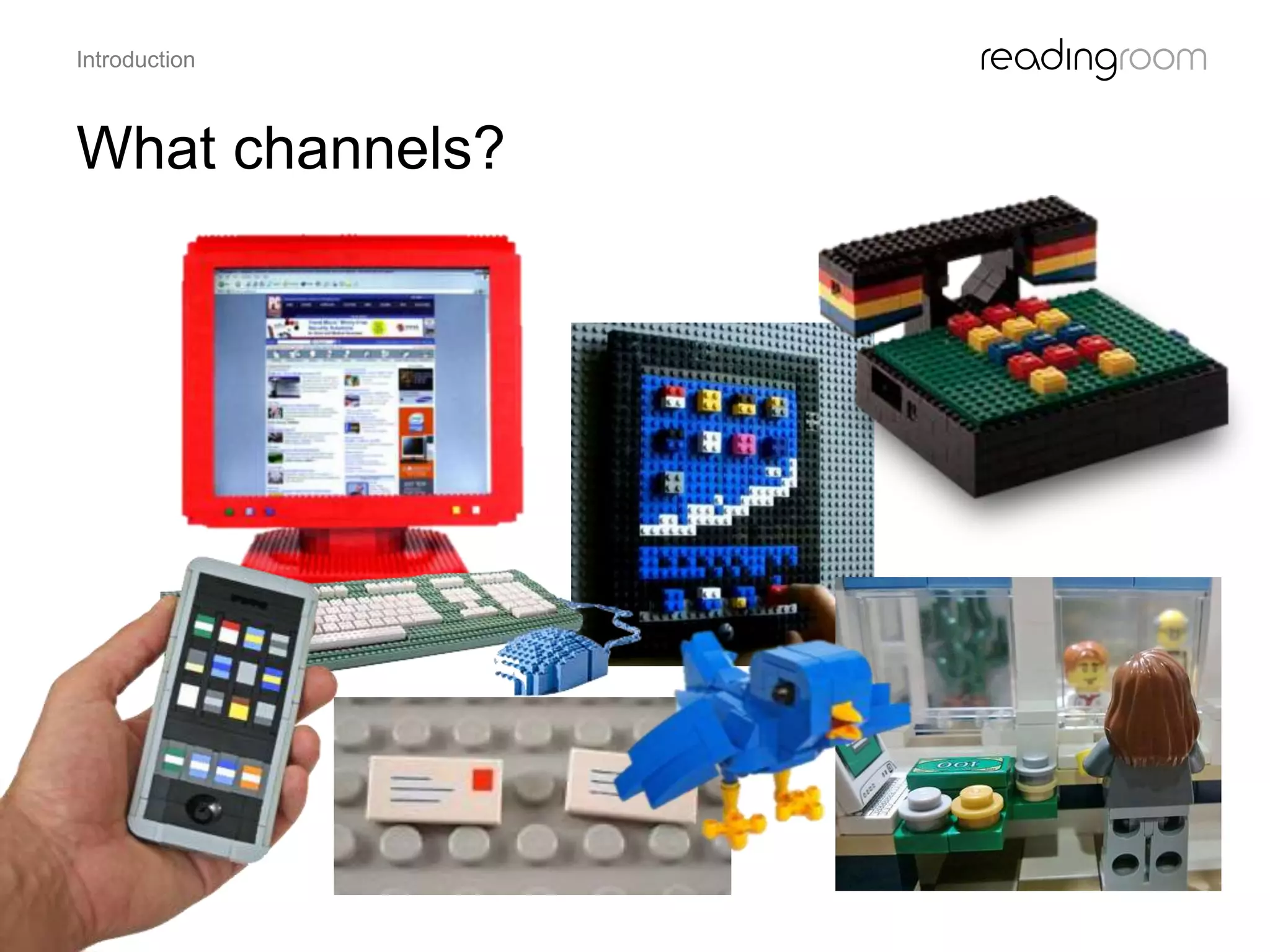 What channels?
Introduction
 