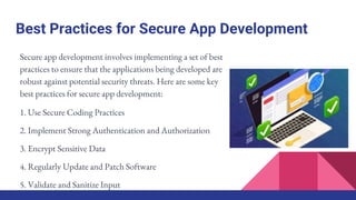 Developing Secure Apps | PPTX