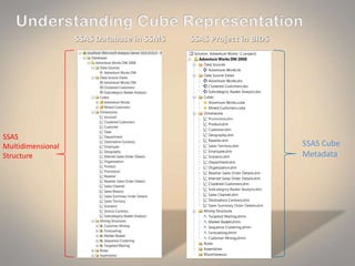 SSAS
Multidimensional
Structure
SSAS Cube
Metadata
 