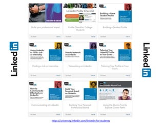 https://university.linkedin.com/linkedin-for-students
 