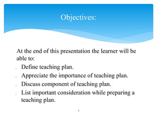 lecture 2 Developing Teaching Plan. pptx | PPTX