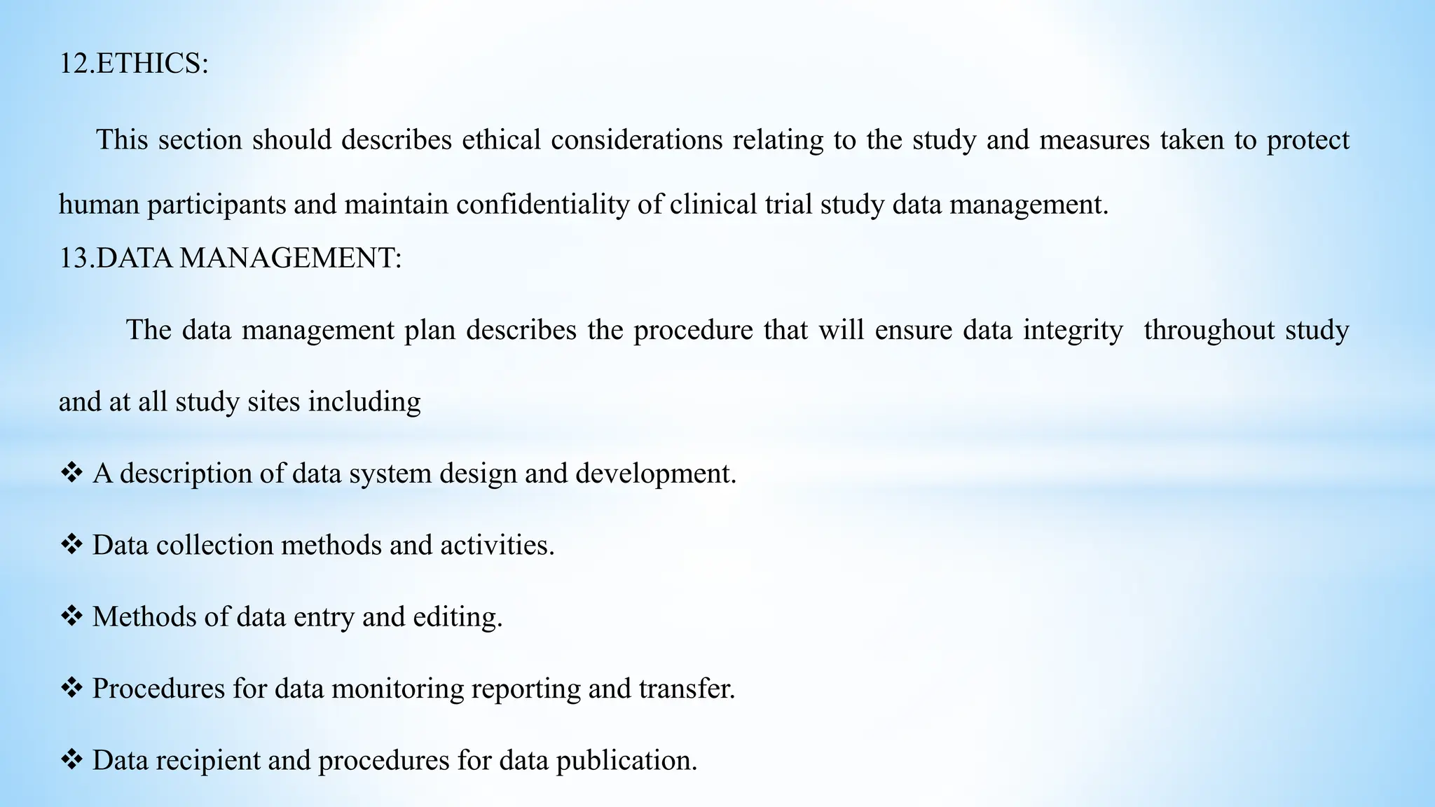 DEVELOPING THE CLINICAL TRIAL PROTOCOL | PPT | PPTX