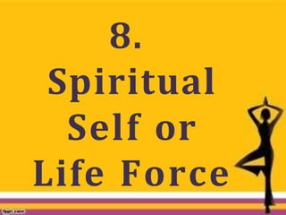 8.
Spiritual
Self or
Life Force
 