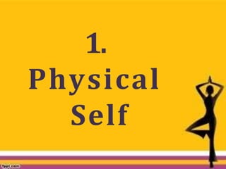 1.
Physical
Self
 