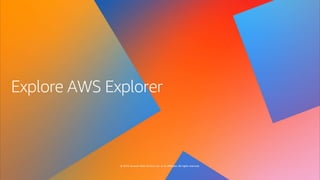 © 2019, Amazon Web Services, Inc. or its affiliates. All rights reserved.
 