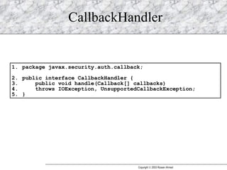 CallbackHandler 