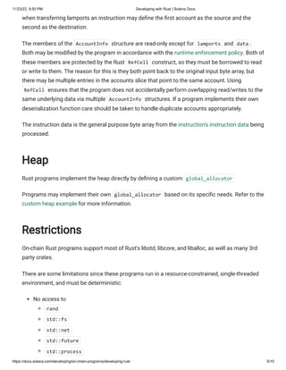 Developing with Rust Research | PDF