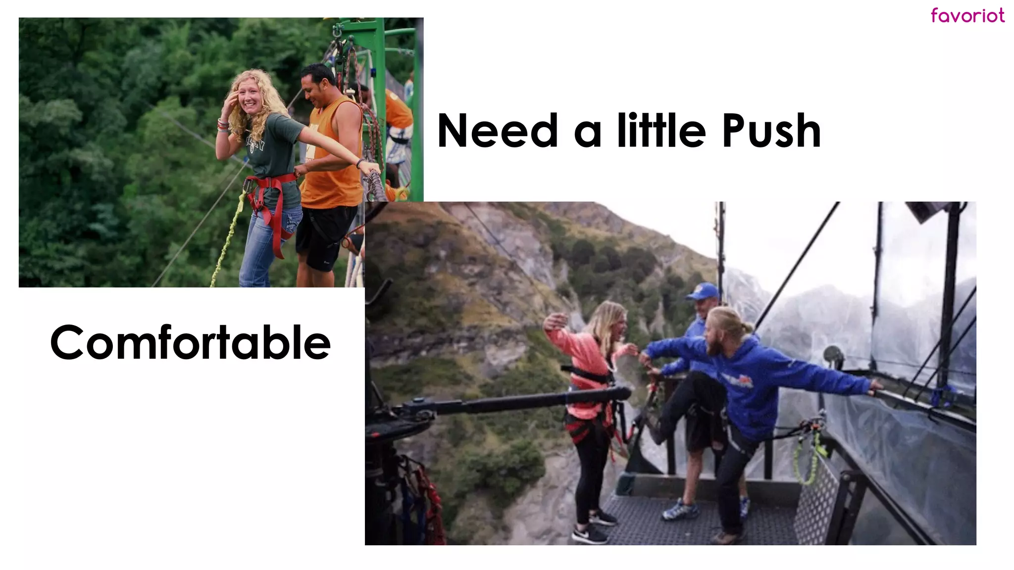 favoriot
Comfortable
Need a little Push
 