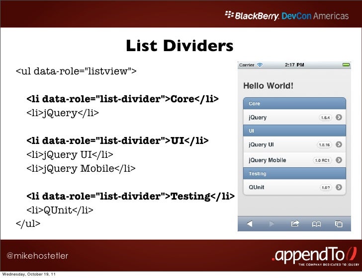 Jquery mobile listview divider icon — 2