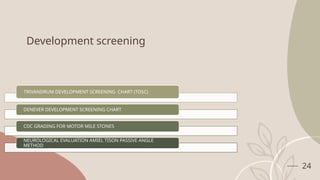 Trivandrum Development Screening Chart.pdf DEVELOPMEMT ASSESSEMENT- MS.pptx #pediatrics | PPTX