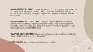 DEVELOPMEMT ASSESSEMENT- MS.pptx #pediatrics | PPTX