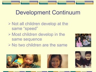 Different Development Pace Development | PPT