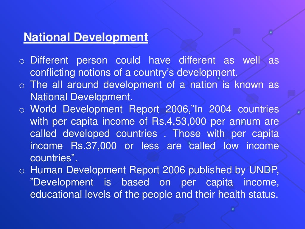 Development (Economics) Class 10