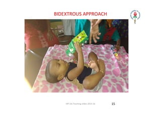 IAP UG Teaching slides 2015‐16
BIDEXTROUS APPROACH
15
 