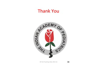 IAP UG Teaching slides 2015‐16
Thank You
38
 