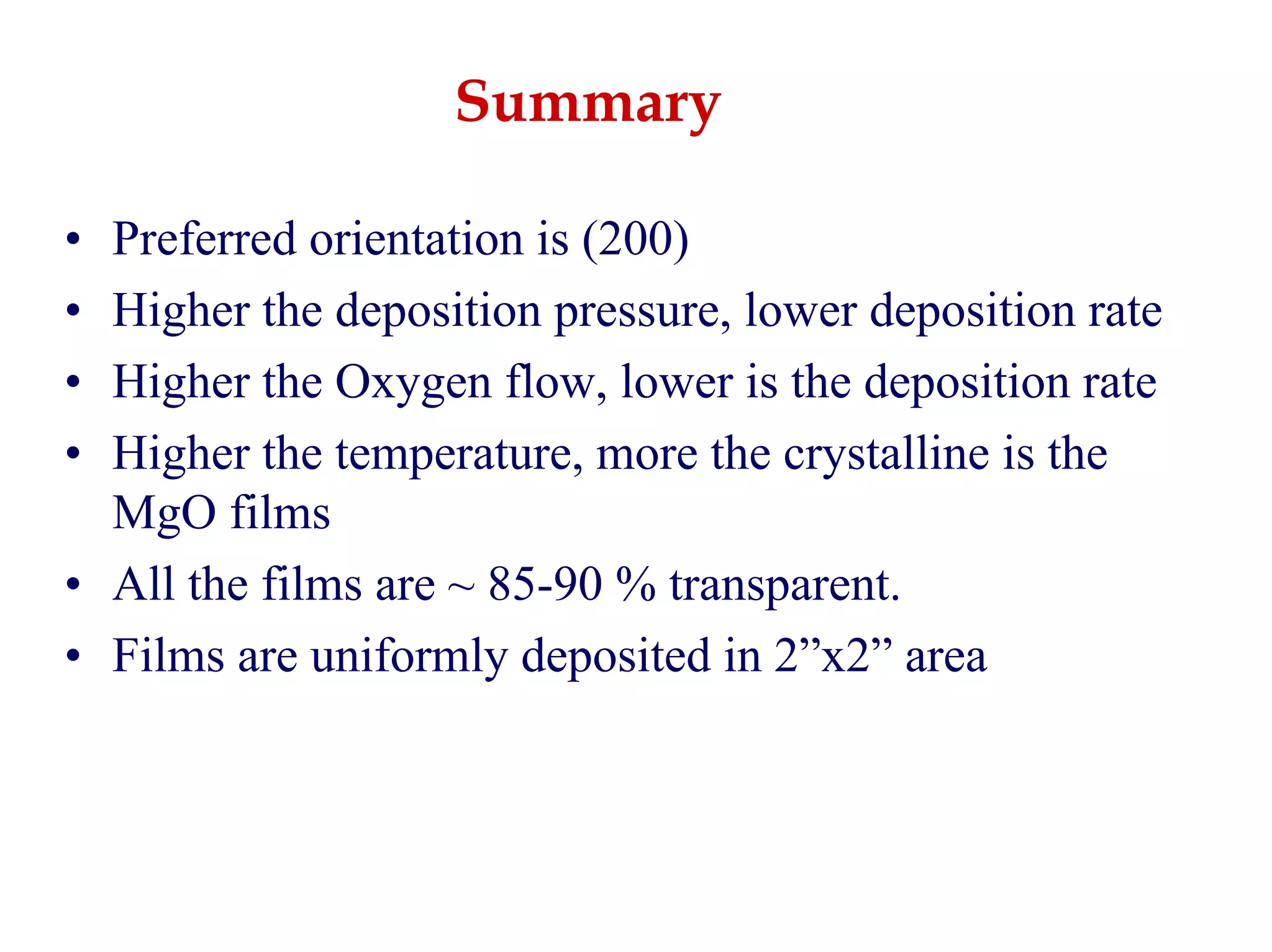 Development Of Emissive Layers For High Definition Plasma Displays