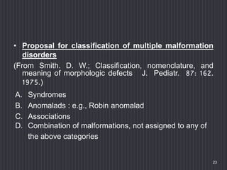 Developmental anomalies of craniofacial region | PPTX