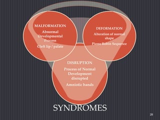 Developmental anomalies of craniofacial region | PPTX