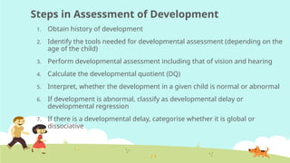 Developmental assessment (1).pptx for paeds | PPTX