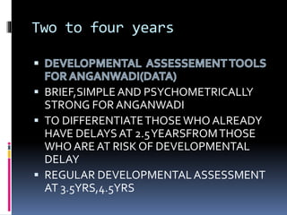 Development Assessment Discussion Developmental assessment and screening | PPTX