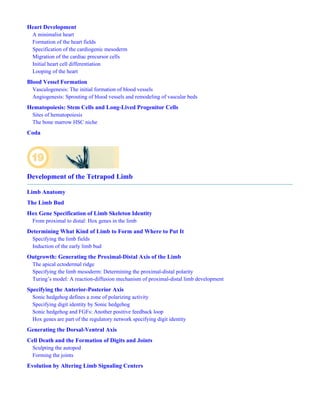 Comprehensive Insights into Developmental Biology: Mechanisms, Patterns ...