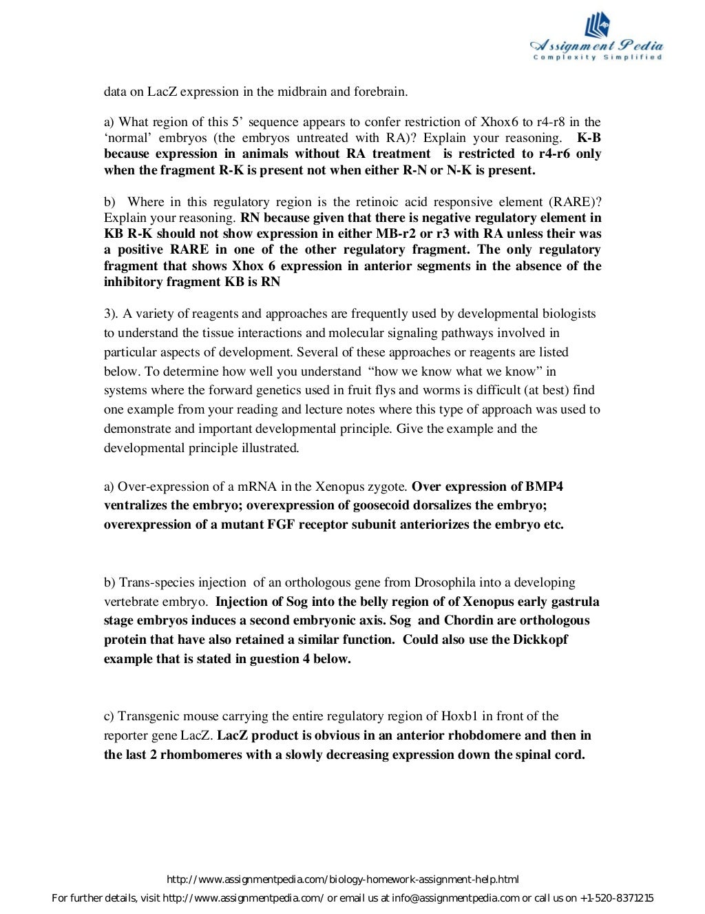 Biology answers pdf image