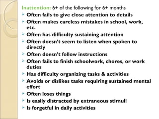 Childhood disorders | PPT