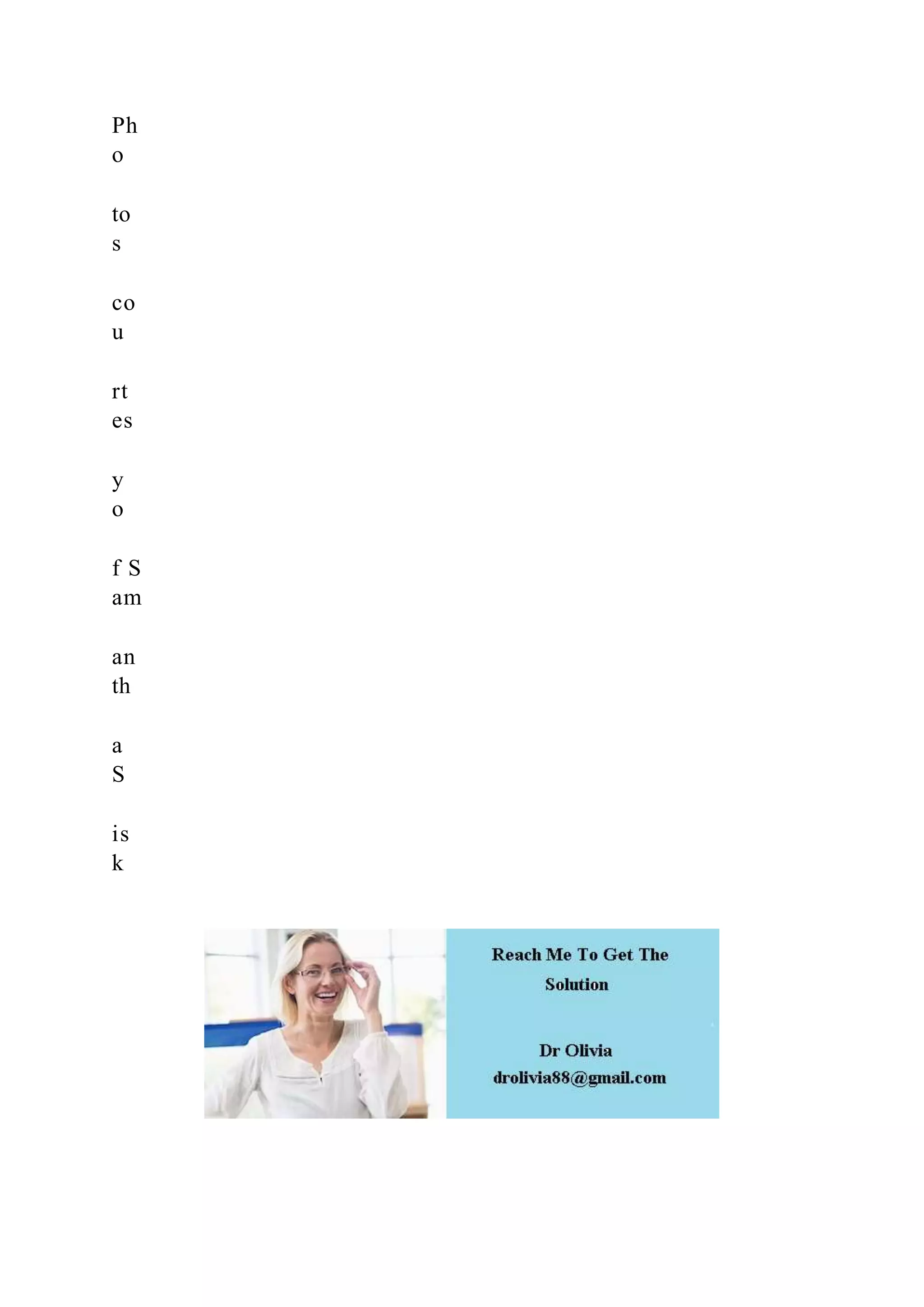 Ph
o
to
s
co
u
rt
es
y
o
f S
am
an
th
a
S
is
k
 