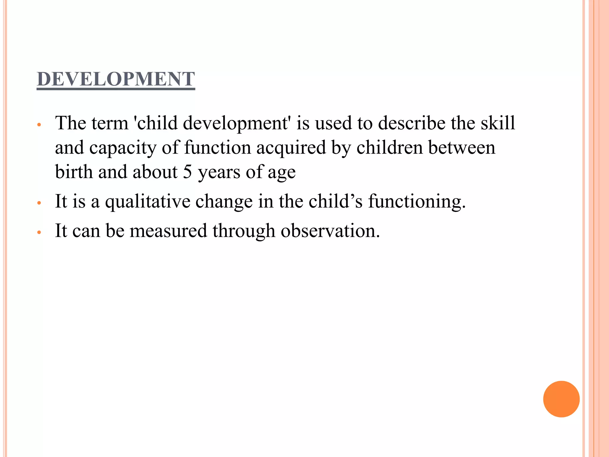 Developmental milestones | PPTX