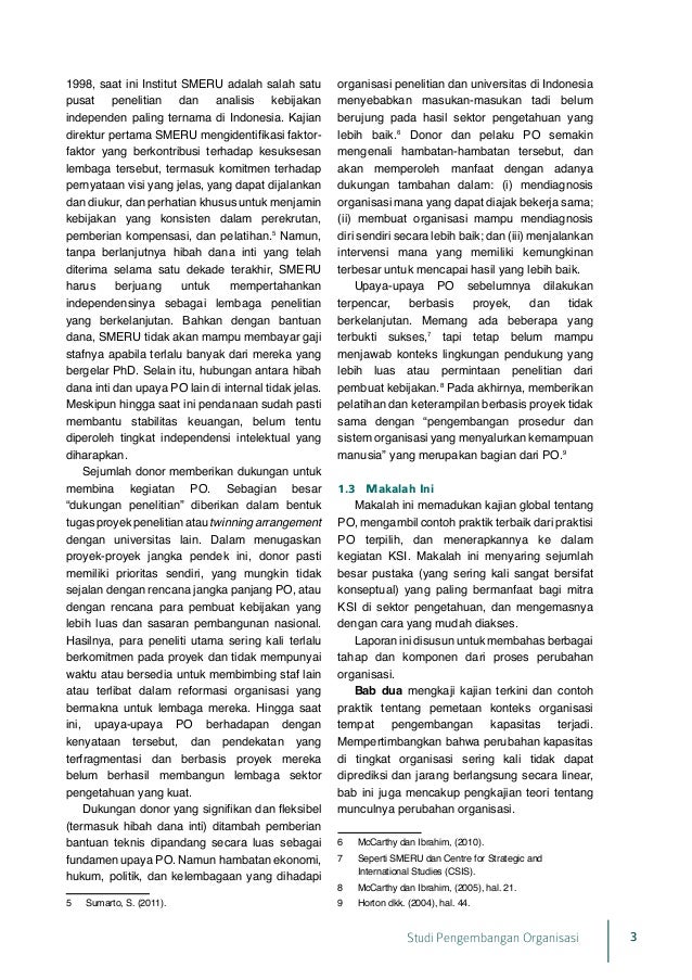STUDI PENGEMBANGAN ORGANISASI STUDI PENGEMBANGAN ORGANISASI