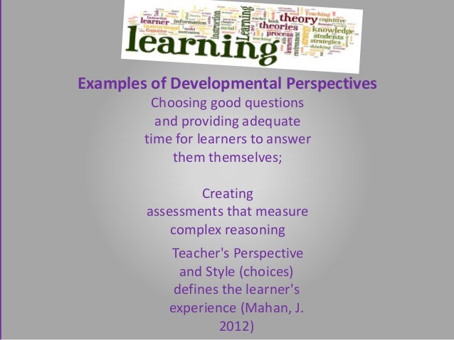 Developmental perspective presentation