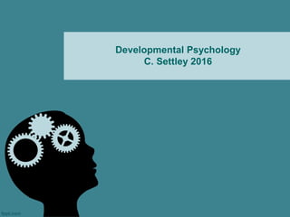 Developmental Psychology
C. Settley 2016
 