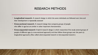 Comprehensive Overview of Developmental Psychology: Theories, Research ...