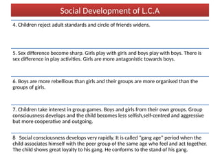 Social Conforms Comprehensive Overview of Child and Adolescent Developmental Stages | PPTX