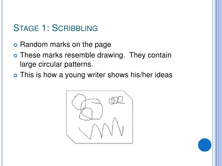 developmental stages of writing stages of writing