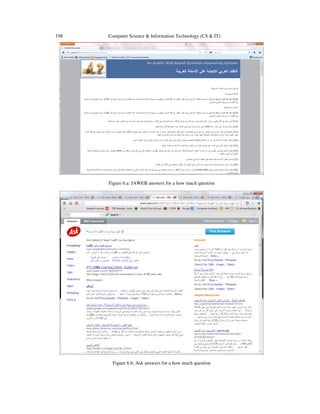 198

Computer Science & Information Technology (CS & IT)

Figure 6.a: JAWEB answers for a how much question

Figure 6.b: Ask answers for a how much question

 