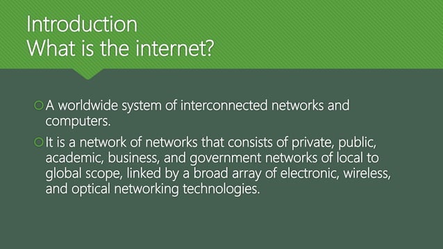 The Stages Phases of Internet Development PPT