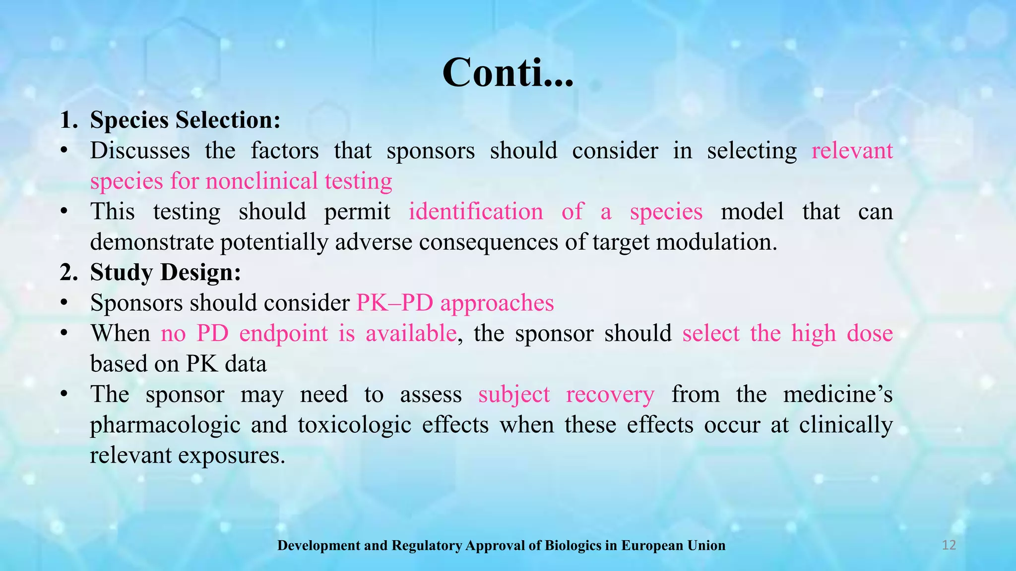 Development and Regulatory Approval of Biologics in European Union ...