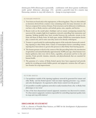 Development and ripening | PDF