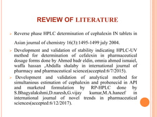 Development and validation of rp hplc method for | PPTX