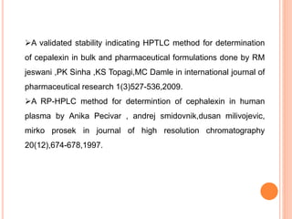 Development and validation of rp hplc method for | PPTX