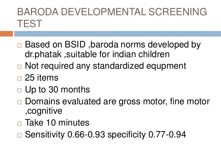 denver i developmental screening test pdf