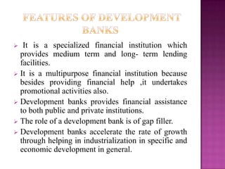 Development banks | PPTX
