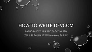 Development communication | PPTX