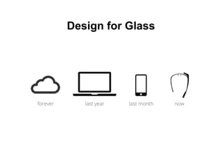 Design for Glass
 