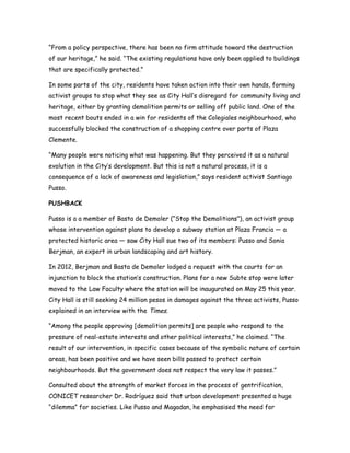 Development in city prompts debate over gentrification, cultural