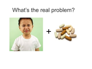 What’s the real problem?
+
 